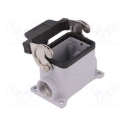 CHP 06 L Enclosure for connectors: HDC; size 44.27; with latch; PG16 QhExhNdj4FMnc3VuFkI0nme-Y_Bdj712L4vDjYdUYwQ