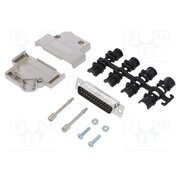 L17D45PK-M-25+L717SDB25P Connector: D-Sub; PIN: 25; male; angled 45°; soldering; for cable 45DRb39vtQ1flj7AuyUlCLVuyFIkMdb4PIB9u8oTDRg