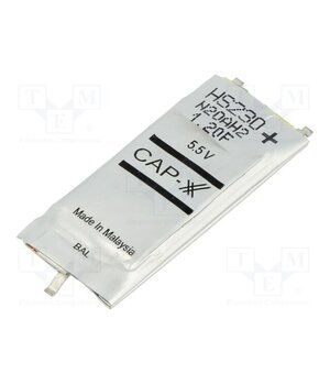 HS230F Supercapacitor; SMD; 1.2F; 5.5VDC; ±20%; 39x17x3.9mm; 30A; -40÷85°C AnhLUjGCAwvKfs073mfJNGwIKd6EMmZo_wtwiXODelk