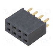 SSW-104-01-G-D Connector: pin strips; socket; female; PIN: 8; straight; THT; 2.54mm UYWSyCh7Ede-nn5dZCMi-rAl6tcDei6WPnTk_XMZS28