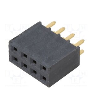 SSW-104-01-G-D Connector: pin strips; socket; female; PIN: 8; straight; THT; 2.54mm UYWSyCh7Ede-nn5dZCMi-rAl6tcDei6WPnTk_XMZS28
