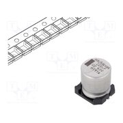 UCD1J221MNQ1MS Capacitor: electrolytic; low ESR; SMD; 220uF; 63VDC; Ø12.5x13.5mm aJat1igxDXffhlDqzGMo7YTfFIseCjKXBSnnls7wENs