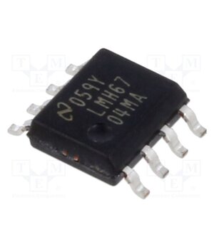 LMH6704MA/NOPB IC: operational amplifier; 650MHz; Ch: 1; SO8; ±4÷6VDC; tube gSLCI2gONKRDnPouhgEBlngzACHCOM63Xt4XguZ3Cc0