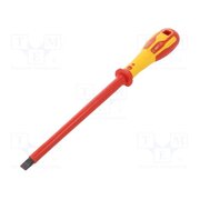 T49144-100 Screwdriver; insulated; slot; SL 10; Blade length: 200mm; 1kVAC xQAzp4_L92Zc-_Ld3CbD7B-hfaOsrZmMgcqfpRLGB14