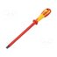 T49144-100 Screwdriver; insulated; slot; SL 10; Blade length: 200mm; 1kVAC xQAzp4_L92Zc-_Ld3CbD7B-hfaOsrZmMgcqfpRLGB14