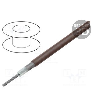 40008 Wire: coaxial; RG179B/U; stranded; CCS; FEP; brown or white; 2.5mm DXEzqWIh8qNz3n-WpbOq43aICmacJq107qSCFFBtGA8