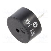 BPT14X Sound transducer: piezo signaller; with built-in generator; THT QVqraYrYssPDU_p9jg0tzF_vm6crfvxRrr8K-XncDDc