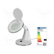 LUP-19-LED-N Desk magnifier; with backlight; 3dpt,12dpt; Ø95mm; Ø3.74"; 5W DzudiBlwAWR_MNG0pyRKZJAhO1UfmYmJ5bdbhYeEFiI