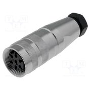 C09131D0071002U Connector: M16; plug; female; PIN: 7; 5A; 300V; C091D; soldering; 360° uXPQstqRPwi_q4dO1pQYwyDR1ZD0Cta8Y7KNbN2tUCc