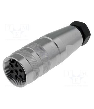 C09131D0071002U Connector: M16; plug; female; PIN: 7; 5A; 300V; C091D; soldering; 360° uXPQstqRPwi_q4dO1pQYwyDR1ZD0Cta8Y7KNbN2tUCc