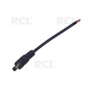 CABLE DC 2pin female 2.1/5.5mm, 0.15m