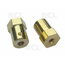 Jungtis adapteris velenui 4mm žalvaris,  ilgis 18mm IRAD11_X.jpg