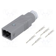 931692106 STAS 5 Connector: rectangular; ST; plug; male; PIN: 5; silver plated; IP54 4Y_OpTNGAhArZuz06ZjjKhdIwNvveDlD_ipE0IemFHY