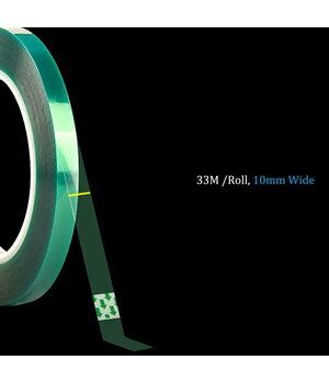 Maskēšana – aizsargājoša PET lenta, līme, 10 mm, 33 m, 150–180 °C

 IZK10Z.jpg