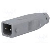 931265106 STAS 20 Connector: rectangular; ST; plug; male; PIN: 2; with cable clamp 5llLD6LTKOrQzoZW92fKW6WybJmcIiTQTQN-egs-yLo