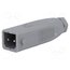 931265106 STAS 20 Connector: rectangular; ST; plug; male; PIN: 2; with cable clamp 5llLD6LTKOrQzoZW92fKW6WybJmcIiTQTQN-egs-yLo
