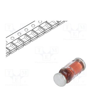 LS4148 Diode: switching; SMD; 100V; 300mA; 4ns; QuadroMELF; Ufmax: 1V; 500mW kfpi-UjmRgeQhpk8EGB6RSbAXCviusD32SIe6ueW1C4