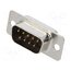 SDEB-9P(55) Connector: D-Sub; PIN: 9; socket; male; for panel mounting; THT; SD zrwG6NsZrtQabrKs2LFIi3VQnh-lexKxOR13Cijwg48