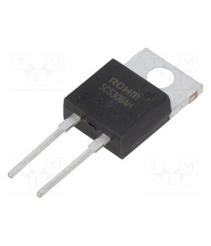SCS308AHGC9 Diode: Schottky rectifying; SiC; THT; 650V; 8A; TO220AC; Ir: 160uA dpXzOwizkEFMeBweNqJqmnA2Z9AMRDZ73CUWQGeyby4