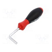 26233 Screwdriver; angular; hex key; HEX 6mm; SoftFinish® cAxSdKn2htTspMMJb692nqrDvilN6m34vgU8SlQ6YQM