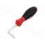 26233 Screwdriver; angular; hex key; HEX 6mm; SoftFinish® cAxSdKn2htTspMMJb692nqrDvilN6m34vgU8SlQ6YQM