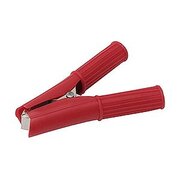 CROCODILE KLIPS 30A 76mm, red insulated