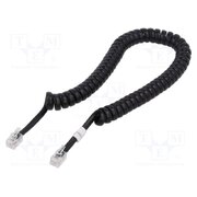 AK-460101-020-S Cable: telephone; coiled; RJ10 plug,both sides; black; 2m ox4_IcA_a7LXNj7hYDKz5qcsBuQF8SgMcmyq-krU8zM