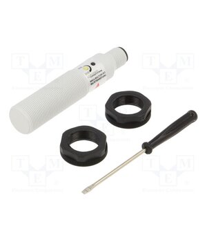 CA18CLF08TOM6 Sensor: capacitive; Range: 3÷8mm; 20÷250VAC; OUT: SCR; Housing: M18 NRa07KcIiSCXzVp4IRQhdXRAiEvlJIVEbzncvOzSqDI