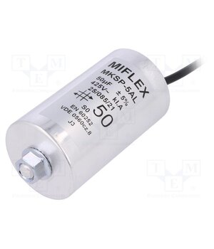 1150VGS0J-DAL Capacitor: polypropylene; motors, run; 50uF; 425VAC; Ø60x105mm Tk2hMjo6OqeIlYtBm0I9fdepYh6tbupWnYSk2IImICc