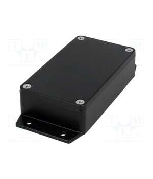 G106MFBK-IP67 Enclosure: multipurpose; X: 65mm; Y: 115mm; Z: 30mm; aluminium; black yNXvMO_3wO0vHTNuVir1_ddiF2JdeNV_GSpAjGPpJqM