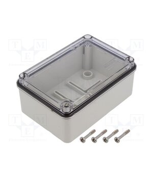 686.225 Enclosure: multipurpose; X: 88mm; Y: 128mm; Z: 59mm; SCABOX; grey j0iubWqxtvC0Zz7adJtlXopjuDKNa8VdTCOPDYqdda4