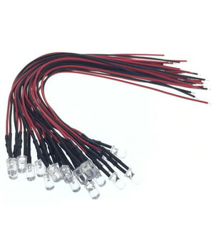 LED lampas 5 mm 12 V, silti balta gaisma, ar 20 cm vadiem

 VLL003_3BS+1.jpg