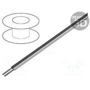 8460 0631000 Wire: loudspeaker cable; stranded; Cu,tinned; white-black; PVC GDndmd0u0svFPpdNR1RRkoXLAIGmRaL5jhDnm5a39ng