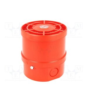 14015050 Signaller: sound; siren; 9÷28VDC; 115dB; 140; IP65; red; ABS; 120mA 8b0asNHNH1cWi22OHNNAEYutAQtAVSdcWjnoc9pZl3g