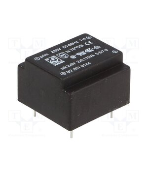 BV 201 0144 Transformer: encapsulated; 0.35VA; 230VAC; 9V; 9V; 19mA; 19mA; PCB SYydvj5M9GGSwBgnpu3EqB-Yb2mRmCCMFDT_X7MVX90