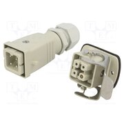 1802460000 HDC-KIT-HA 03.301 M Connector: HDC; male + female; HA; PIN: 4; 16A; 400V; 3+PE; size 1 khSLDXtrWFday1NL3IlHtK2qkM7Ou0DnfUm5kCR_pwo