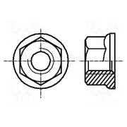 3092379 Nut; with flange; hexagonal; M12; 1.75; steel; Plating: zinc; 18mm HoyWjv7iM829NoxlPaLq-fbwHvijbOMWOSRivUUbQpM