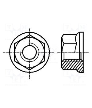 3092379 Nut; with flange; hexagonal; M12; 1.75; steel; Plating: zinc; 18mm HoyWjv7iM829NoxlPaLq-fbwHvijbOMWOSRivUUbQpM