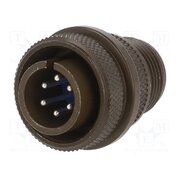 97-3106A-14S-6P Connector: circular; plug; for cable; PIN: 6; male; soldering; 97 1h9pODuQnZwUg3KTS86oR7pG6GRldfI2oom3Swde-pM