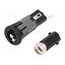 FX0367/2 Fuse holder; 5x20mm; 250V; on panel; black; UL94V-0; -20÷85°C Cnb7A1qiqT54qnY85Vat7gd3jmToNKujdWr1ECjJNd8