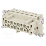 09330162702 Connector: HDC; contact insert; female; 16A; 500V; Han E®; PIN: 16 7FukQiR8fgu3gat4US_oV0jD6xrXujVPxP0fECq4Qjk