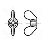 1099213 Nut; winged; M12; 1.75; steel; Plating: zinc; BN 208; DIN 315 QAmmxvV1cZ7ct5PIHJbNKalEnXxh5vNQvv6thXonKTk