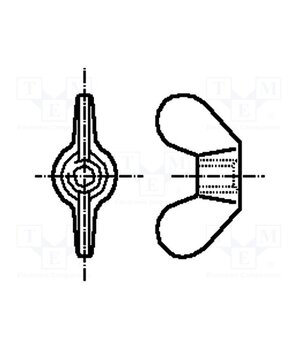 1099213 Nut; winged; M12; 1.75; steel; Plating: zinc; BN 208; DIN 315 QAmmxvV1cZ7ct5PIHJbNKalEnXxh5vNQvv6thXonKTk