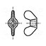 1099213 Nut; winged; M12; 1.75; steel; Plating: zinc; BN 208; DIN 315 QAmmxvV1cZ7ct5PIHJbNKalEnXxh5vNQvv6thXonKTk