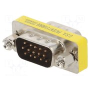 AK-AD-19 Adapter; D-Sub 15pin HD plug,both sides --xvLz50XyZWFcqPUPeO8Z7MiJlYIo_kQr9N_bssVKA