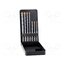 0000500007100 Drill set; for concrete; steel; metal case; F4 FORTE; 7pcs. 4zoenTMVWSWh_b2X0ORfH2jxgfZE44u_UtUw1jXV8Do