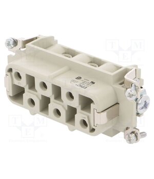 10171000 Connector: HDC; contact insert; female; EPIC H-BS; PIN: 6; 35A; 500V AgAl-p30_Q8DT7qQaKEs41QmFCAjPRD84ITyFk-4zJw