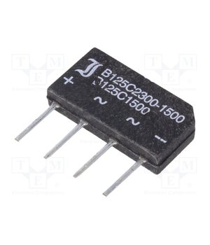 B125C1500A Bridge rectifier: single-phase; Urmax: 250V; If: 1.5A; Ifsm: 50A Rm7RzEV83JXy5EAk277YVYROT-eo9ZG_gunG1cMhkKE