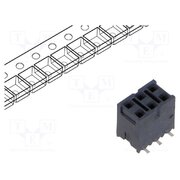SSM-103-L-DV-K-TR Connector: pin strips; socket; female; PIN: 6; vertical; SMT; 2.54mm Q88J6LcQvfS8KcRgjNbQJP6FO5PK_3jazAfhVq9ETZ4