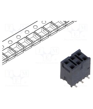 SSM-103-L-DV-K-TR Connector: pin strips; socket; female; PIN: 6; vertical; SMT; 2.54mm Q88J6LcQvfS8KcRgjNbQJP6FO5PK_3jazAfhVq9ETZ4